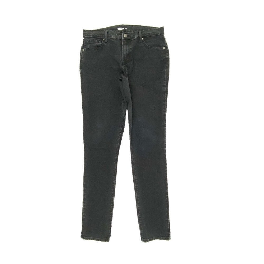 Old Navy Curvy Skinny Women's‎ size 8 Long Black Denim Jeans